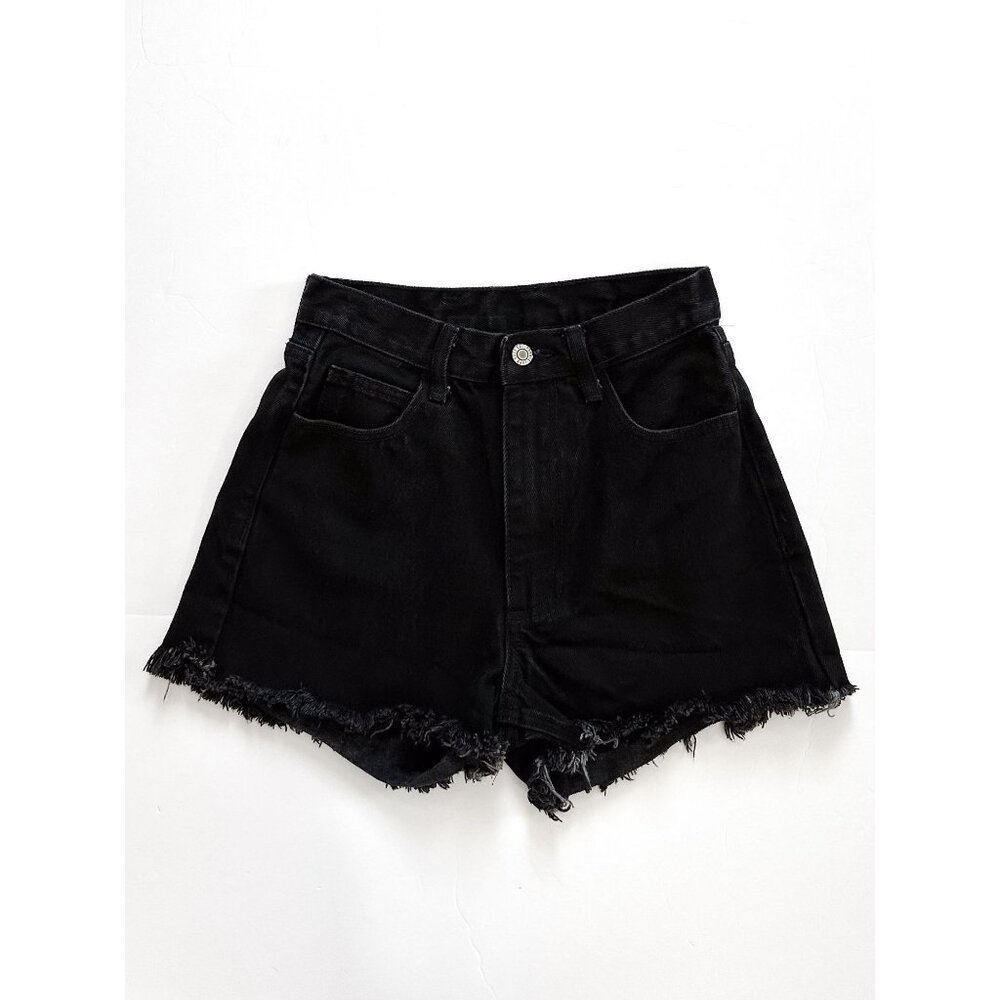 Brandy Melville high rise denim shorts - S